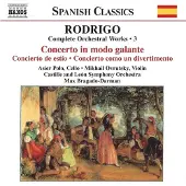 OUTHERE Asier Polo, Mikhail Ovrutsky, Castille And León Symphony Orchestra, Max Bragado-Darman - Rodrigo: Complete Orchestral Works 3 (CD)
