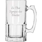 Libbey Bierpul gegraveerd - 1ltr - Le Plus Sympa des Oncles