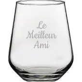 Pasabahce Drinkglas gegraveerd - 42,5cl - Le Meilleur Ami