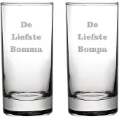 Fusion Longdrinkglas gegraveerd - 28,5cl - De Liefste Bomma-De Liefste Bompa