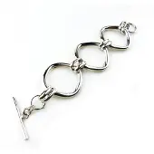 Sophie armband in brons model Glamstar - goudkleurig