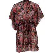 Sarlini Overtop Dames Beach Zomerjurkje Multi-Black