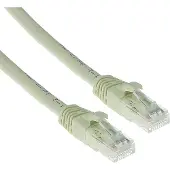 ACT IB3220 U/UTP CAT6A Patchkabel | Snagless | RJ45 Connectoren | Ivoor | 20 meter