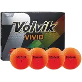 Volvik - Vivid golfbal - 12 pack - oranje