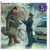 Art Revisited Marius van Dokkum - Kerst bon 5 stuks Kerstkaart