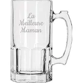 Libbey Bierpul gegraveerd - 1ltr - La Meilleure Maman