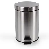 BRASQ Afvalbak BRASQ pedaalemmer 3 liter rvs