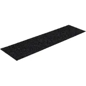 vidaXL Trapmatten Zelfklevend 15 stuks 76x20 cm Zwart Rechthoekig