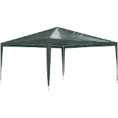 vidaXL Partytent professioneel 90 g/m² 4x4 m groen