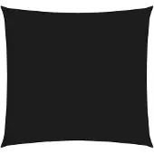 vidaXL Zonnescherm vierkant 2x2 m oxford stof zwart