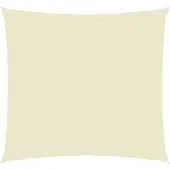 vidaXL Zonnescherm rechthoekig 2x2,5 m oxford stof crèmekleurig