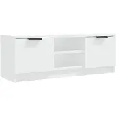 vidaXL TV-kast, wit, 102x35x36,5 cm, van houtvezel