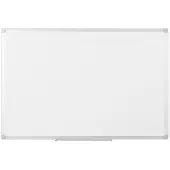 BI-Office Earth magnetisch whiteboard, emaille bordoppervlak, geanodiseerd aluminium kader, ft 60x45 cm