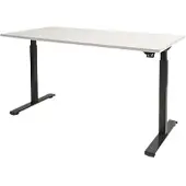 Schaffenburg Dextro Basic Zit-sta-bureau Rechthoekig T-Voet 1.400 (B) x 800 (D) x 705 (H) mm Melamine
