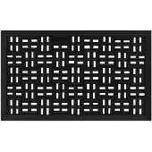 vidaXL Deurmat rechthoekig 45x75 cm rubber