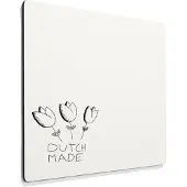 Smit Visual Design frameloos whiteboard emaille - Rond - 88x118 cm