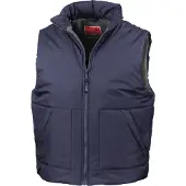 Result Rt44 Fleeced Lined Bodywarmer Winddicht | Maat: XL