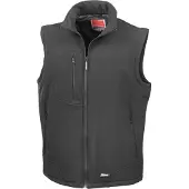 Result Rt123 Soft Shell Bodywarmer Waterafstotend | Maat: S