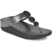 FitFlop halo bead circle metallic Teenslippers | Maat 42 Dames Zilver
