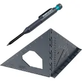 Wolfcraft - 3D Winkelhaak - Projectset 'Meten en markeren' - 8659000