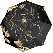 Doppler Paraplu Fiber Magic Fiore Zwart
