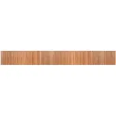 vidaXL Vloerkleed rechthoekig 60x500 cm bamboe naturel
