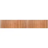 vidaXL Vloerkleed rechthoekig 60x400 cm bamboe naturel