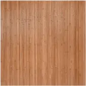 vidaXL Vloerkleed rechthoekig 100x100 cm bamboe naturel