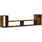 vidaXL Tv-meubelen 2 st 100x30x50 cm bewerkt hout gerookt eikenkleurig