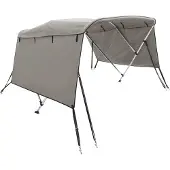 vidaXL Biminitop 4 bogen met zijwanden 243x(200-213)x137 cm