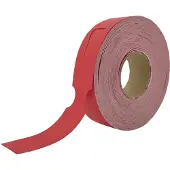 Combicraft Sleufetiketten in rood met metaaldetectie - 500 Stuks, 48x279mm