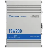 Teltonika TSW200000050 netwerk-switch Unmanaged Gigabit Ethernet (10/100/1000) Power over Ethernet (PoE) Zilver