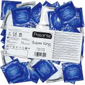 Pasante Super King Size Condooms - 144 Stuks - Groot - Transparant