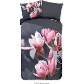 Pure Dekbedovertrek Micropercal Macy - anthracite 140x200/220cm