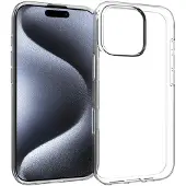 Accezz Clear Backcover voor de Apple iPhone 16 Pro - Transparant