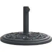 vidaXL Parasolvoet voor stok van Ø38 / 48 mm 12 kg rond