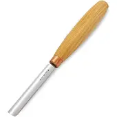BeaverCraft Compact Straight Rounded Chisel K5-12 Sweep 5, 12 mm, guts