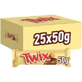 Twix repen single (25 stuks)