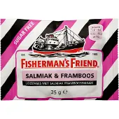 Fisherman’s Friend Salmiak & Framboos Suikervrij - 24 zakjes x 25 gram