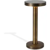 Ks Verlichting - Solo Brass - Tafellamp - Sfeerlicht - Oplaadbaar - Aluminium - Modern - Brons