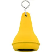 Combicraft Hotel sleutelhanger Mayfair met open onderkant 41x70mm geel - 5 stuks