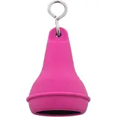 Combicraft Hotel sleutelhanger Mayfair met open onderkant 41x70mm roze - 5 stuks