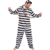 Vegaoo - Gevangenis outfit voor mannen
