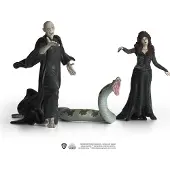 Schleich WIZARDING WORLD Heer Voldemort met Nagini & Bellatrix van Detta - Harry Potter  Wizarding World - 42684
