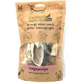 Carniwell Konijnenoortjes met vacht - 70 gram