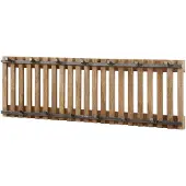 AnLi Style Kapstok tweak 13 haken breed (Bruin, 100x10x33cm)