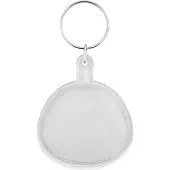 Combicraft Plexiglas sleutelhanger blanco realeaux driehoek 51x62mm - 50 stuks