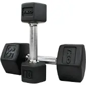 TKO Tri-grip Dumbbell - 8KG - Zwart | Europe