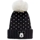 Disney Mickey Mouse Muts Zwart Steentjes Maat 56