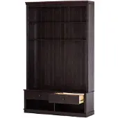 Notio Living Anita-Boekenkast Tv-lowboard - Bruin Grenen